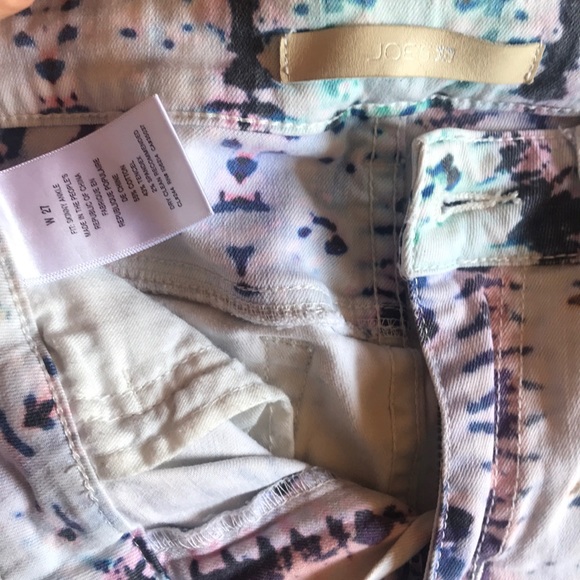 Joe’s Jean neon snake chic print ankle crop skinny - Picture 7 of 8